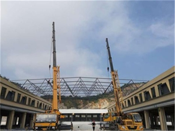 河间仓储物流网架生产厂家案例